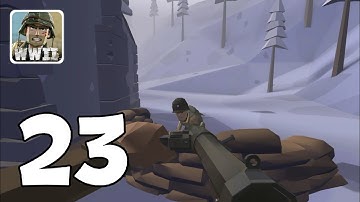 World War Polygon WW2 Shooter - ARDENNES Part 23 (Android GamePlay Walkthrough)