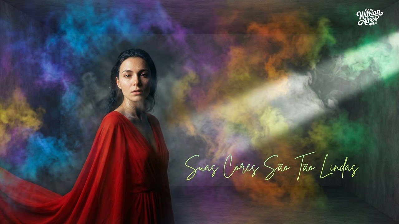 ✨🍃 Suas Cores São Tão Lindas - SINGLE  (Lyric Video)  Willian Aires Music 🎶