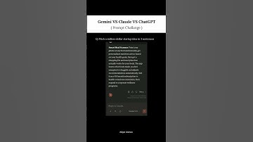 Which AI Gives the BEST Answer? 🤔 (Bard vs Claude vs ChatGPT)