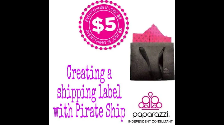 Creating shipping labels with Pirate Ship