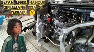 cara cepat ganti support radiator Assy pada mobil Toyota avanza