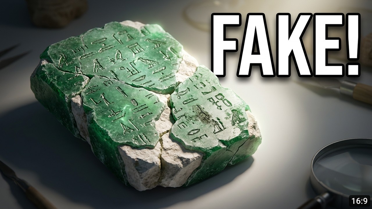 The Emerald Tablets of Thoth Are Fake — Here's Proof  Pt. 2