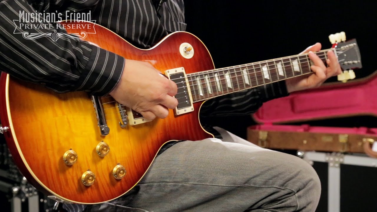 Gibson 2014 1959 Les Paul Reissue Electric Guitar, Burnt Wheat