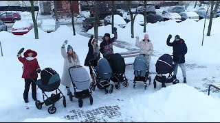 Коляска для зимы | Как выбрать коляску для зимнего ребенка