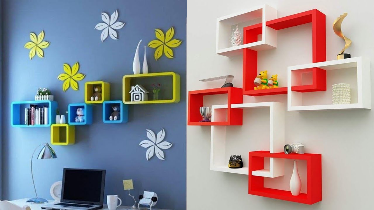 Wood wall shelf & racks ideas YouTube