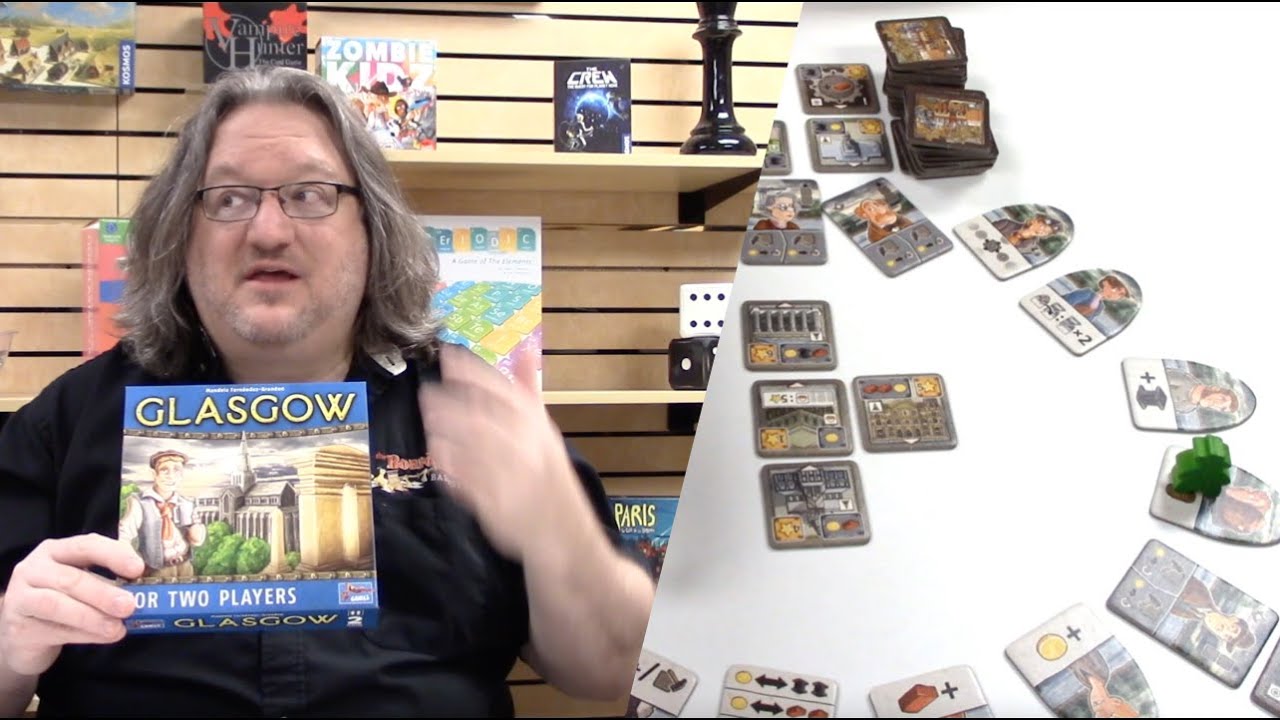 Your next Scotland-themed board game? Glasgow in 2 Minutes