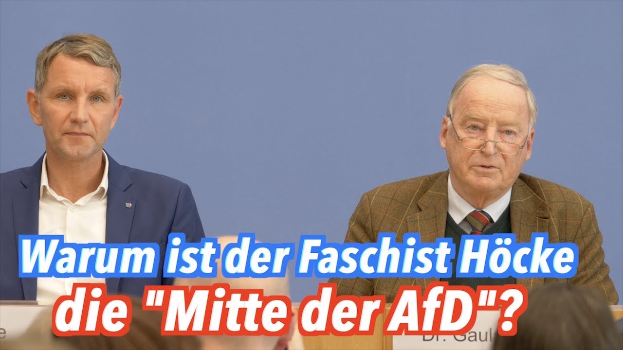 Warum ist der Faschist Höcke die 