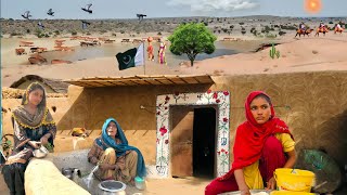 Pakistani Hindu Women Morning Routine | Hindu Condition in Pakistan | Village Life Pakistan