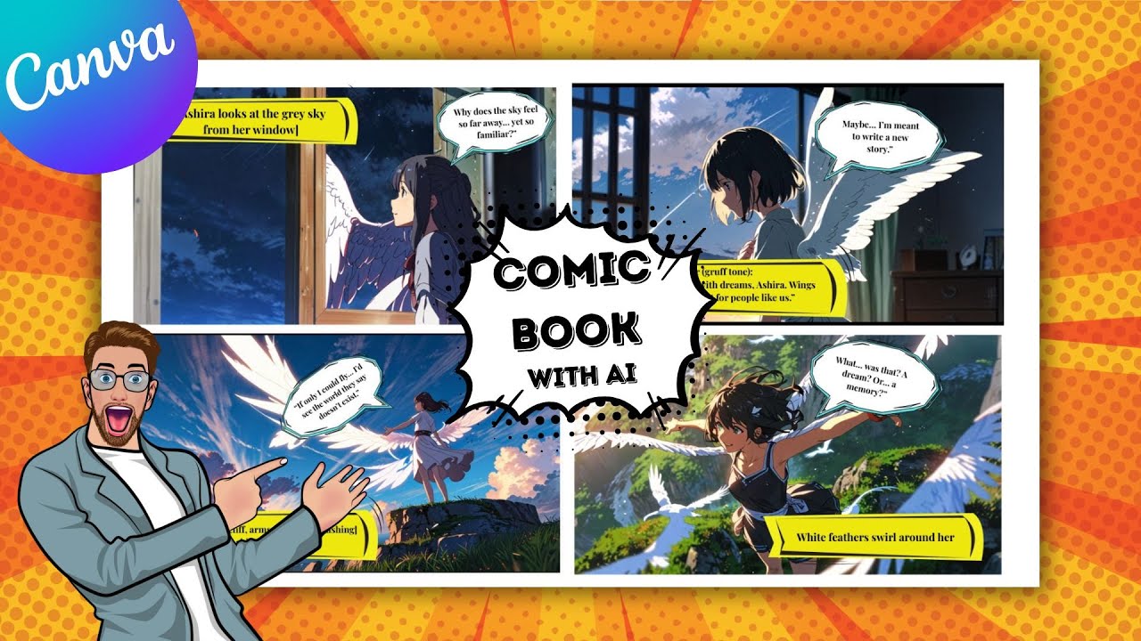Create a Comic Book Using AI | Step-by-Step Tutorial for Beginners! # ...