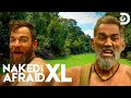 Fishing in this huge overgrown swamp  naked and afraid xl