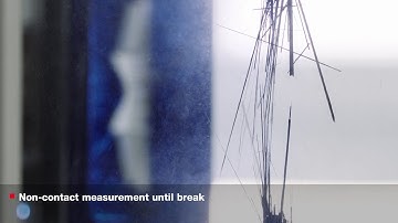 videoXtens biax 2-150 HP Extensometer: highly accurate measurement for fiber-reinforced composites