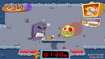 PT - LAP HELL - Pizza Pursuit - Bloodsauce Dungeon Lap 5 P Rank (Lunatic Mode) as The Noise