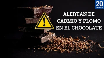 ¿El chocolate contiene mucho plomo?