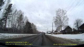 Видео о трассе Иркутск-Смоленск часть 2/22