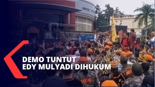 Ormas di Kaltim Demo Tuntut Edy Mulyadi Dihukum