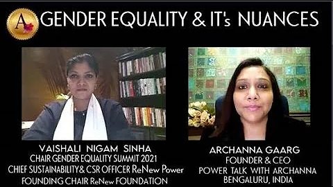 Gender Equality and its Nuances | Vaishali Nigam S...