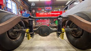 Loud N Ugly Garage  56 Chevy Ladder Bars and Coil Overs EP8