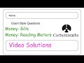 Bills and Reading Meters Answers - Corbettmaths