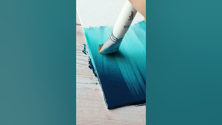 underwater aesthetic seascape painting / easy acrylic painting ideas for beginners