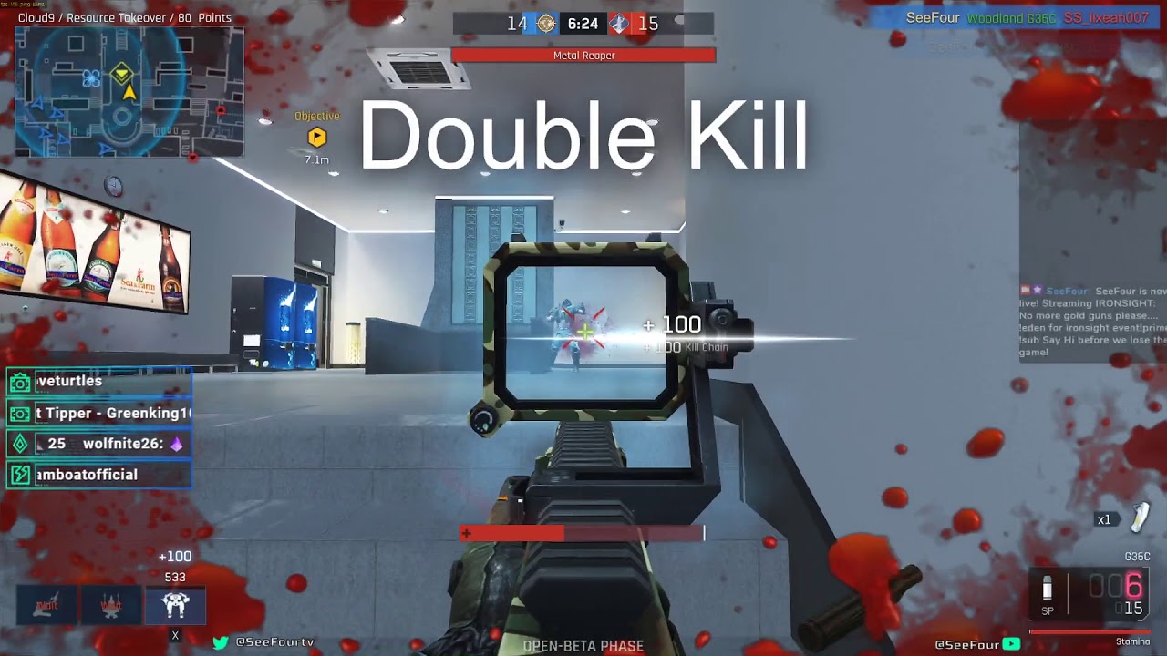 The G36c is so good im basically hacking  -  Ironsight Season 2 Gameplay