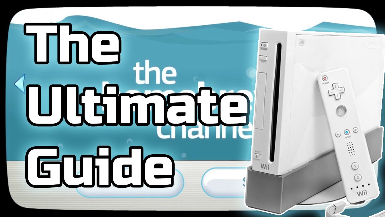 How to Homebrew Your Nintendo Wii 2023 - YouTube