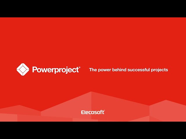 Elecosoft Powerproject Overview