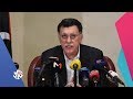 العربي اليوم كلمة رئيس حكومة الوفاق الوطني الليبية فايز السراج
