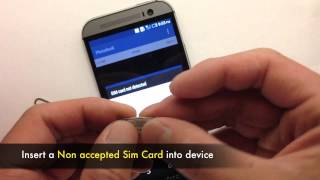 Unlock HTC One M8 - How to Sim Unlock HTC One M8 Network to work on other Carriers screenshot 5