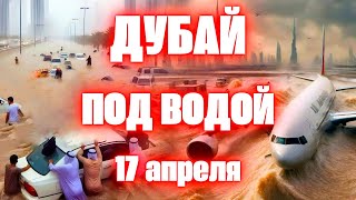 Наводнение в Дубае сегодня города под водой в Объединенных Арабских Эмиратах