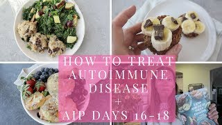 How to treat Autoimmune Disease  | What I ate AIP Days 16 18