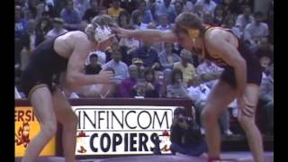 1990 158 St  John (ASU) Vs Iowa Wrestler