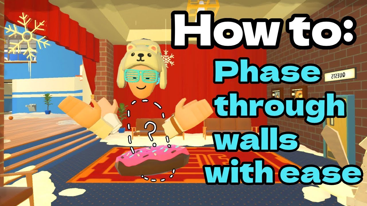 How you can PHASE through walls in Rec Room! Rec Room Glitch YouTube