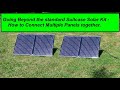Series and Parallel Panels - Portable RV Solar Charging Video 7