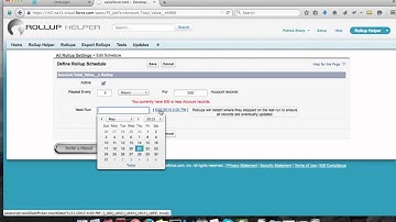 Rollup Helper Batch Processing Overview