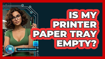 Is My Printer Paper Tray Empty?