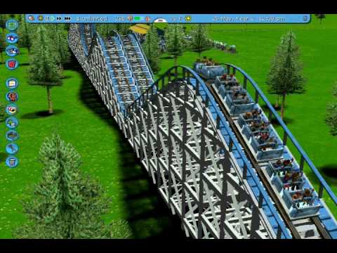 RCT3 Blue Streak Recreation-Cedar Point