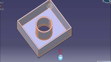 CATIA V5 - Part design - Reorder feature [카티아스쿨]