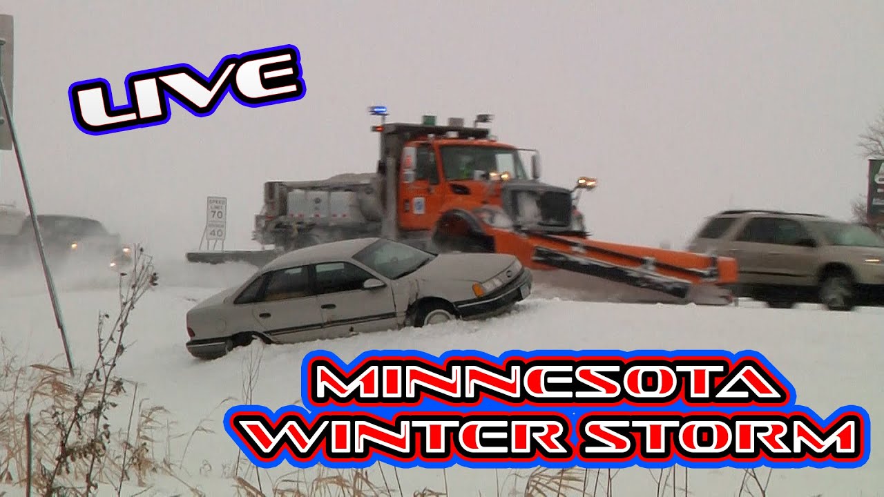 🔴 LIVE IRL - Central Minnesota #WinterStorm #Blizzard #Starlink - 3/11/2023