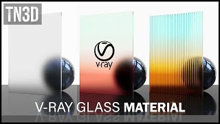 How to create Real Vray Glass Material in Vray Next SketchUp Part 1