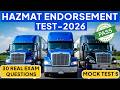 CDL Permit Test 2026 HazMat Mock Test 5 | CDL Written Test Prep 30 Questions USA