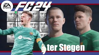 EA FC 24 - Create Marc-André ter Stegen Pro Clubs (Face Creation)