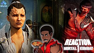 Mortal Kombat 1 - Reptile, Ashrah \& Havik Reveal Trailer Reaction!! EVO 2023!!
