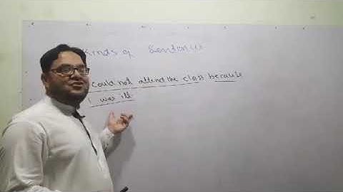 Lecture 9:  kinds of Sentences by Karim khan