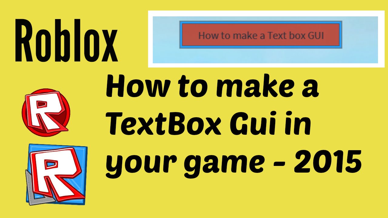 Roblox How To Make A Text Gui In Your Game Fake Voice Youtube - how to make a text gui on roblox