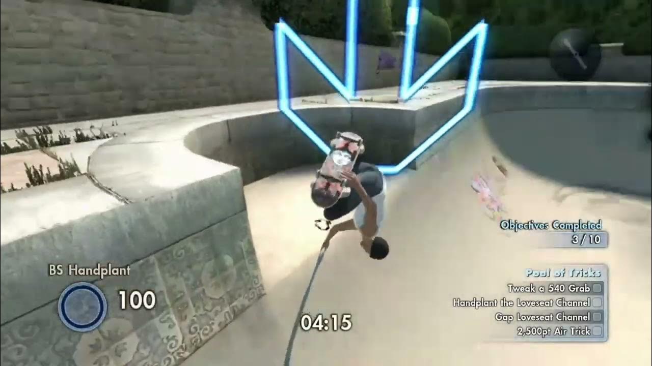 How To Do A Handplant In Skate 3 SKATE 3 - Pool of Tricks (+Handplant the Roof glitch) - YouTube