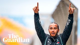 'It feels incredible': Lewis Hamilton seals record-equalling seventh F1 title