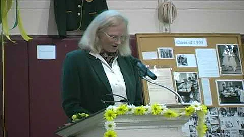 2009 MI Luncheon 50th Class speech by Susan Forney...