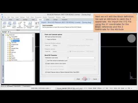 BricsCAD XYZ - Spatial Manager TP