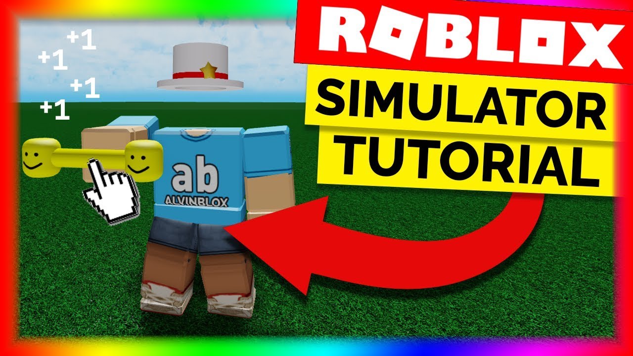 How To Make A Simulator Game On Roblox - Part 1 - 