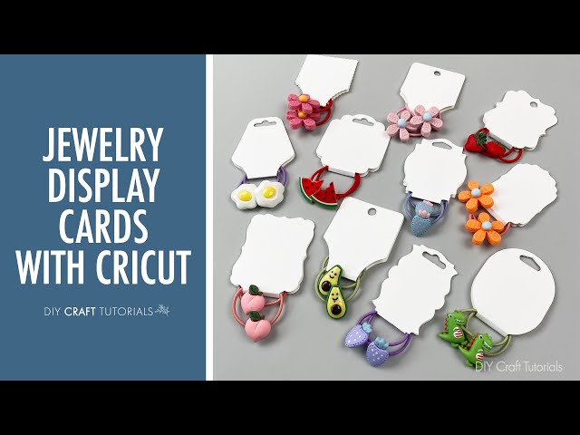 Make Your Own Earring Display Cards